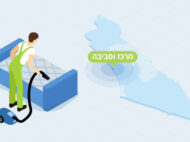 ניקוי מזרונים במרכז