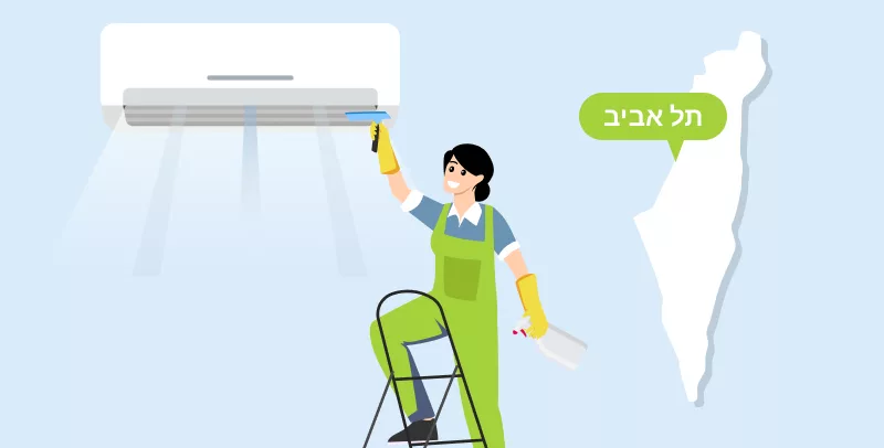 ניקוי מזגנים בתל אביב